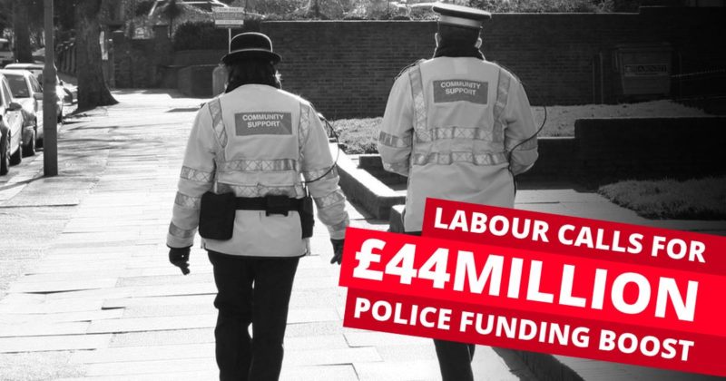 Police funding boost